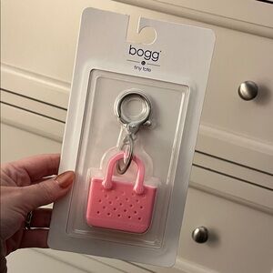BOGG BAG Pink Key & Card Holder